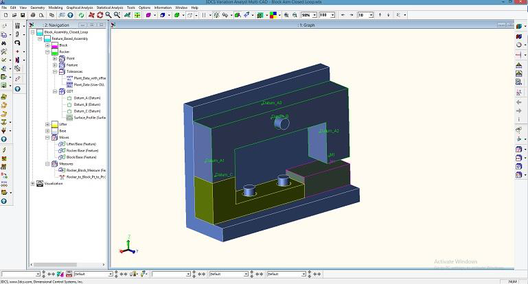 尺寸公差分析软件3DCS闭环质量控制方法的图2